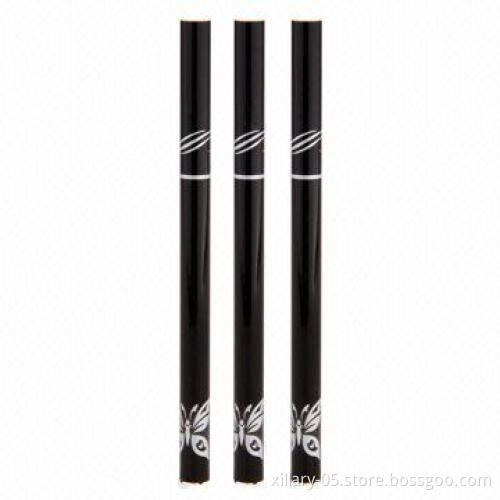 Black Electronic Cigarettes with Slim Body, Full Battery Can Keep 250 Puffs, Gift Box Packaging